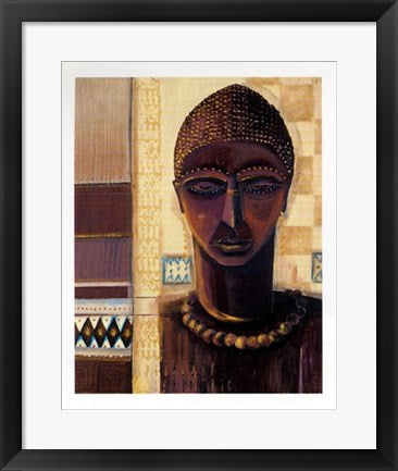 Framed Art Study in Brown I by Emilie Gerard | 19 3/4 x 15 3/4