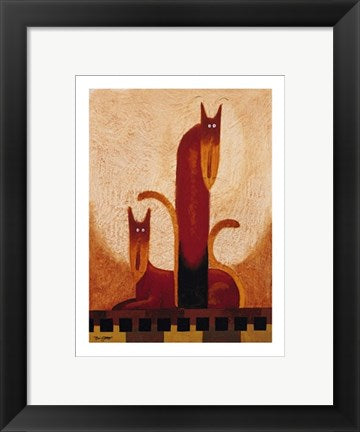 Framed Art My Friend by Toni Goffe | 11 3/4 x 9 1/2