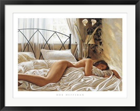 Framed Art Secret de Coeur by Rob Hefferan | 23 1/2 x 31 1/2