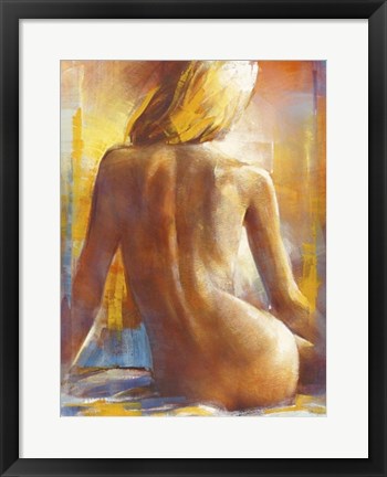 Framed Art Nu de Dos I by Alain Dumas | 19 3/4 x 15 3/4