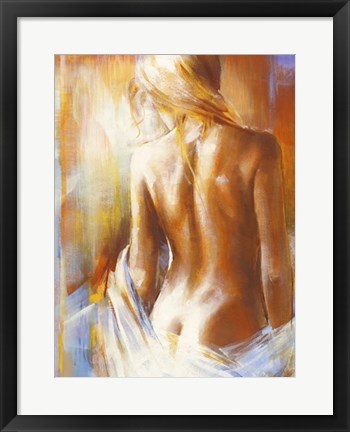 Framed Art Nu de Dos II by Alain Dumas | 19 3/4 x 15 3/4