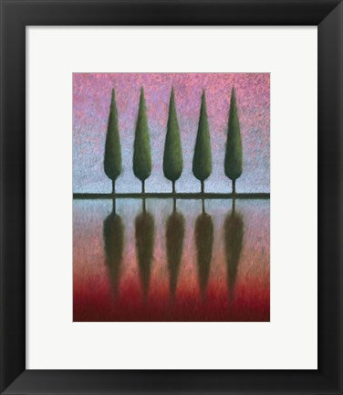 Framed Art Reflections II by Fred Fieber | 11 3/4 x 9 1/2