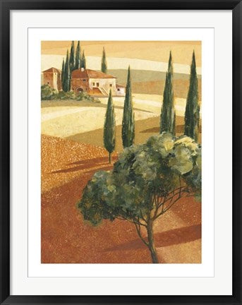 Framed Art Toscana I by Carlo Colombo | 31 1/2 x 23 1/2