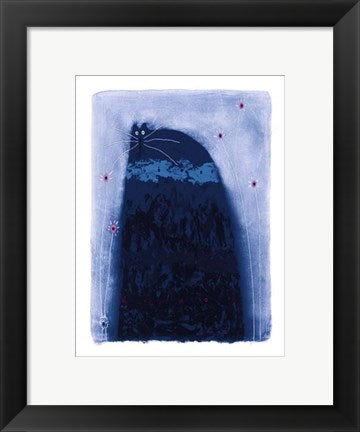 Framed Art Poppin Jay by Govinder Nazran | 11 3/4 x 9 1/2