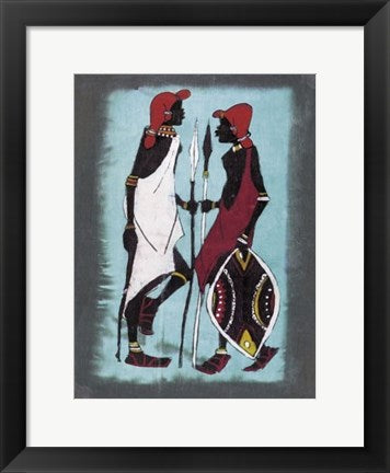 Framed Art Lobatse IV by Setsinala | 15 ¾ x 11 ¾