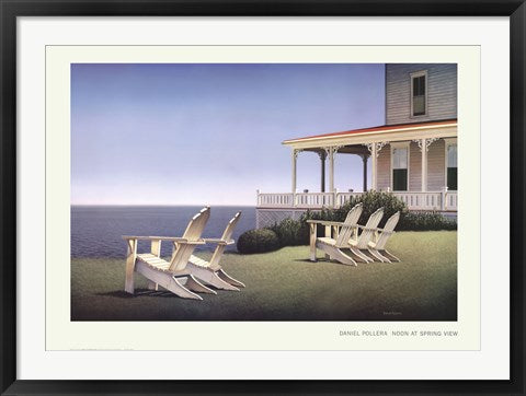 Framed Art Noon at Spring View by Daniel Pollera | 24 x 34