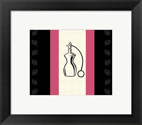 Framed Art Parfum avec Rouge 8 x 10