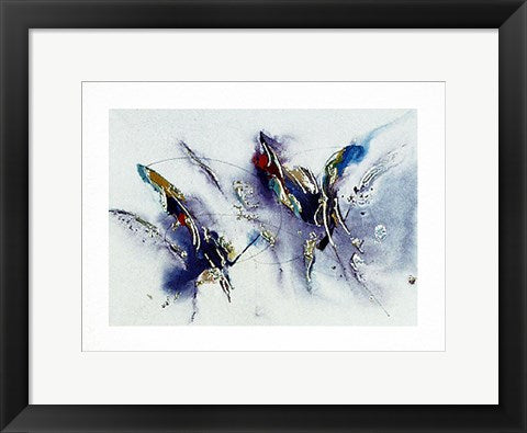 Framed Art Movimento VIII by Hansjorg Furrer | 11 ¾ x 15 5/8