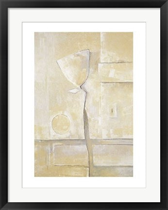 Framed Art Beige on Beige I by Werner Eick | 27 1/2 x 19 3/4