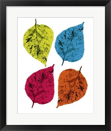 Framed Art Four Leaves II by Tasmin Phoenix | 19 3/4 x 15 3/4