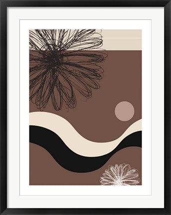 Framed Art Waveform by Jo Parry | 31 1/2 x 23 1/2