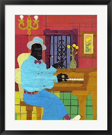 Framed Art Ballad for Flowers by Willie Torbert | 25 x 20