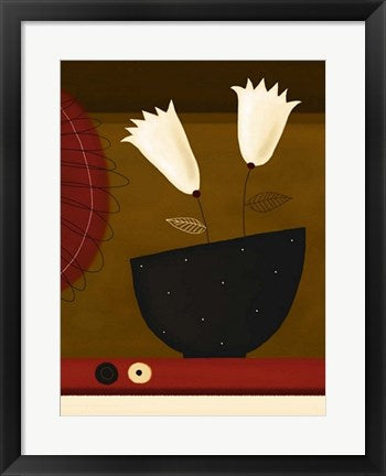 Framed Art Hairbells by Jo Parry | 19 3/4 x 15 3/4