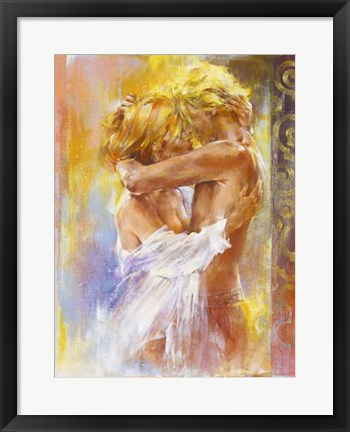 Framed Art Les Amoureux I by Alain Dumas | 19 3/4 x 15 3/4