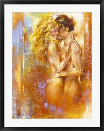 Framed Art Les Amoureux II by Alain Dumas | 31 1/2 x 23 1/2