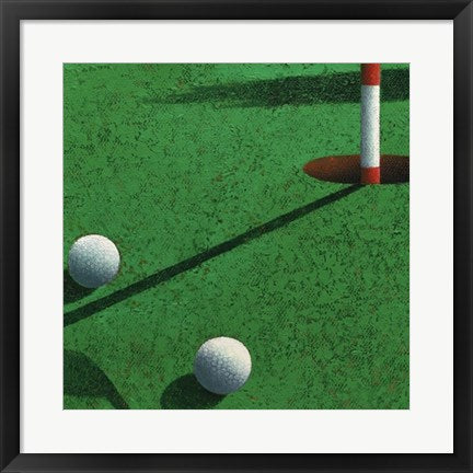 Framed Art Golf by Bill Romero | 19 3/4 x 19 3/4
