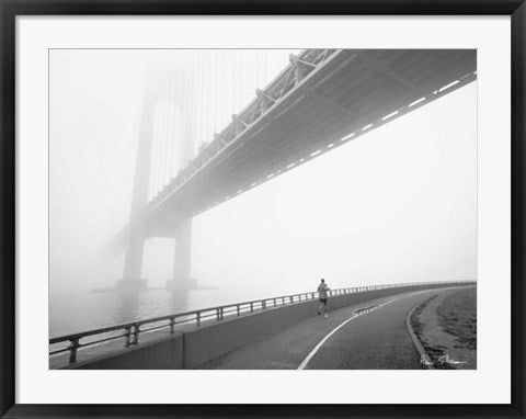Framed Art Verrazano Bridge by Henri Silberman | 23 1/2 x 31 1/2