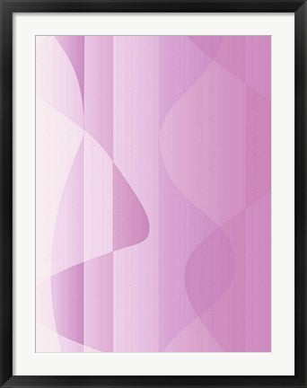 Framed Art Mauve Waves by Joanne Robinson | 31 1/2 x 23 1/2
