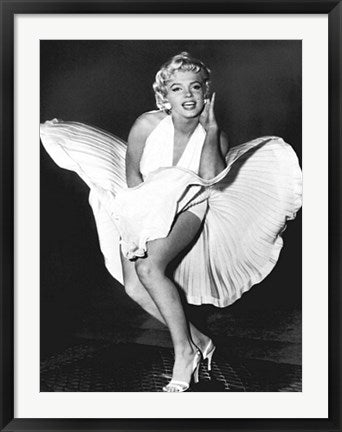 Framed Art Marilyn Monroe, The Legend by Sam Shaw | 31 1/2 x 23 1/2