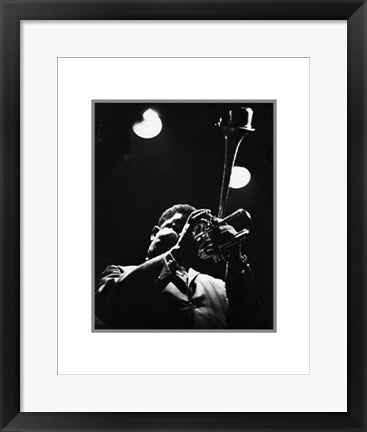 Framed Art Dizzy Gillespie by Lee Tanner | 20 x 16
