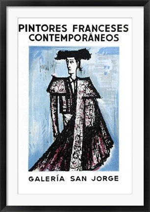Framed Art Galeria San Jorge by Bernard Buffet | 35 x 23