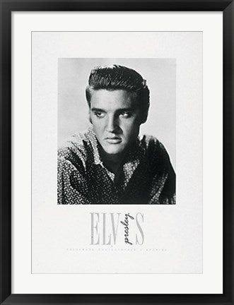 Framed Art Elvis 27 1/2 x 19 3/4