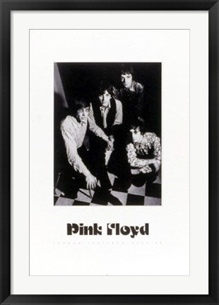 Framed Art Pink Floyd 27 1/2 x 19 3/4