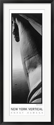 Framed Art Statue of Liberty by Horst Hamann | 39 x 13 3/8