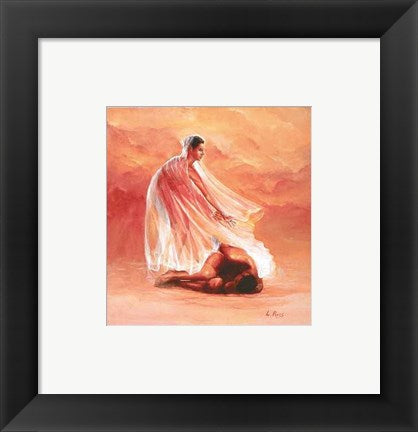 Framed Art While Adam Slept (mini) by Lavarne Ross | 8 x 6 1/2