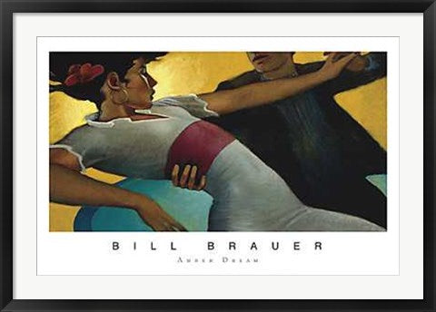 Framed Art Amber Dream by Bill Brauer | 24 x 36