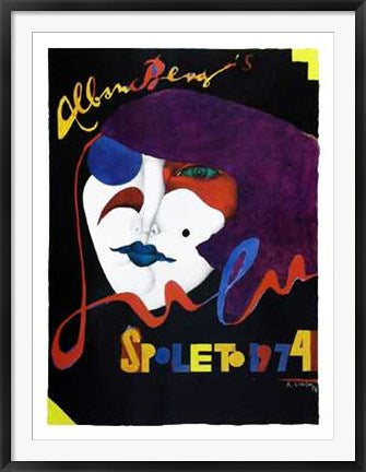 Framed Art Spoleto, 1974 by Richard Lindner | 45 1/4 x 33 3/4