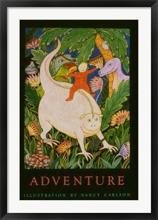 Framed Art Adventure by Nancy Carlson | 31 1/2 x 21 1/2