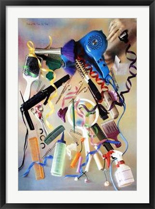 Framed Art Tools of the Trade by Tucker | 36 x 24