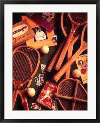 Framed Art Tennis by Michael Harrison | 28 x 22
