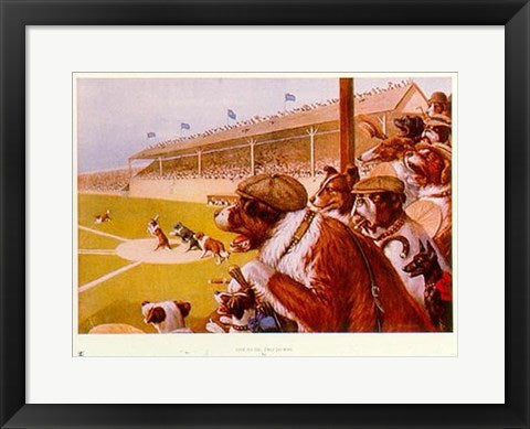 Framed Art One to Tie, Two to Win by C.M. Coolidge | 12 x 16