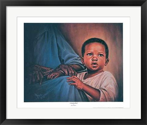 Framed Art A Loving Hold by Marla Oliphant | 18 x 24