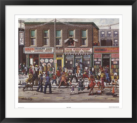 Framed Art The Strip by Melvin King | 22 5/8 x 26 1/4