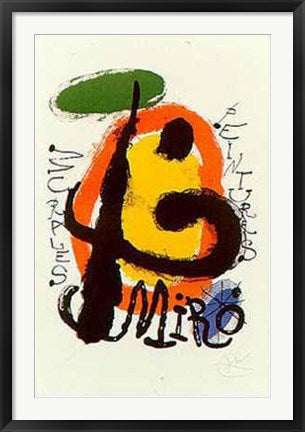 Framed Art Peintures by Joan Miró | 35 1/4 x 25