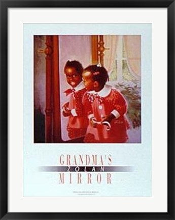 Framed Art Grandma's Mirror by Donald Zolan | 26 x 20