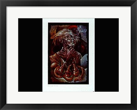 Framed Art Joie de Vivre by Lyonel Laurenceau | 20 x 14