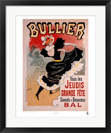 Framed Art Bullier by Georges Meunier | 22 1/2 x 17 7/8