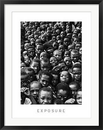 Framed Art Children in Nigeria by Abbas | 31 1/2 x 23 5/8