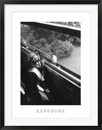 Framed Art Traveling by Train by Ferdinando Scianna | 31 1/2 x 23 5/8