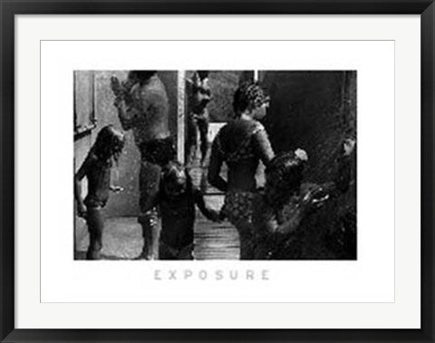 Framed Art Showering After the Sun by Martine Franck | 23 5/8 x 31 1/2