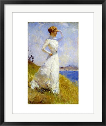 Framed Art Sunlight by Joaquin Sorolla | 30 x 24