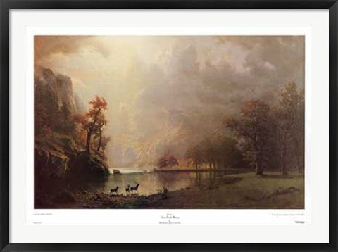 Framed Art Sierra Nevada Morning by Albert Bierstadt | 28 x 40
