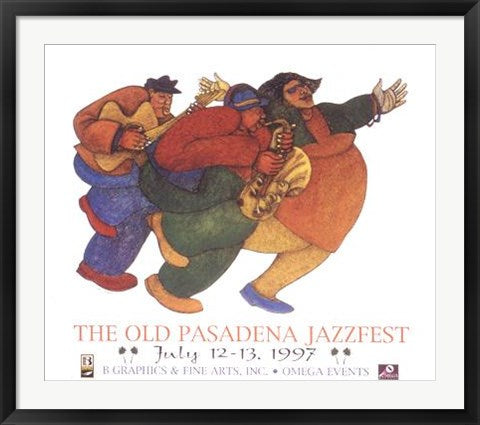 Framed Art Mo' Jazz by Charles Bibbs | 27 1/2 X 32