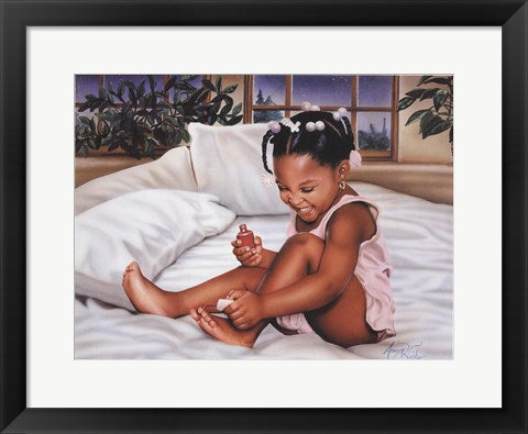 Framed Art Getting Her Groove Back by Aaron Hicks | 12 1/2 x 16 1/2