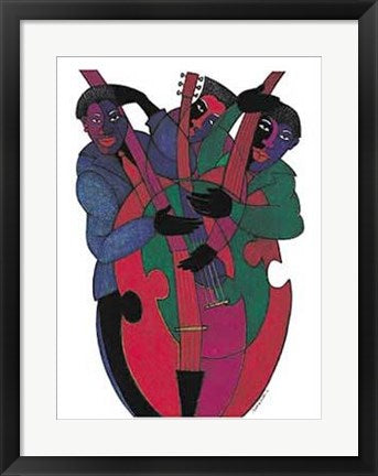 Framed Art Jazz Strings by Charles Bibbs | 24 x 17