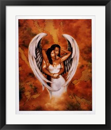 Framed Art Wrapped in the Arms of Heaven by Toni Taylor | 22 x 18
